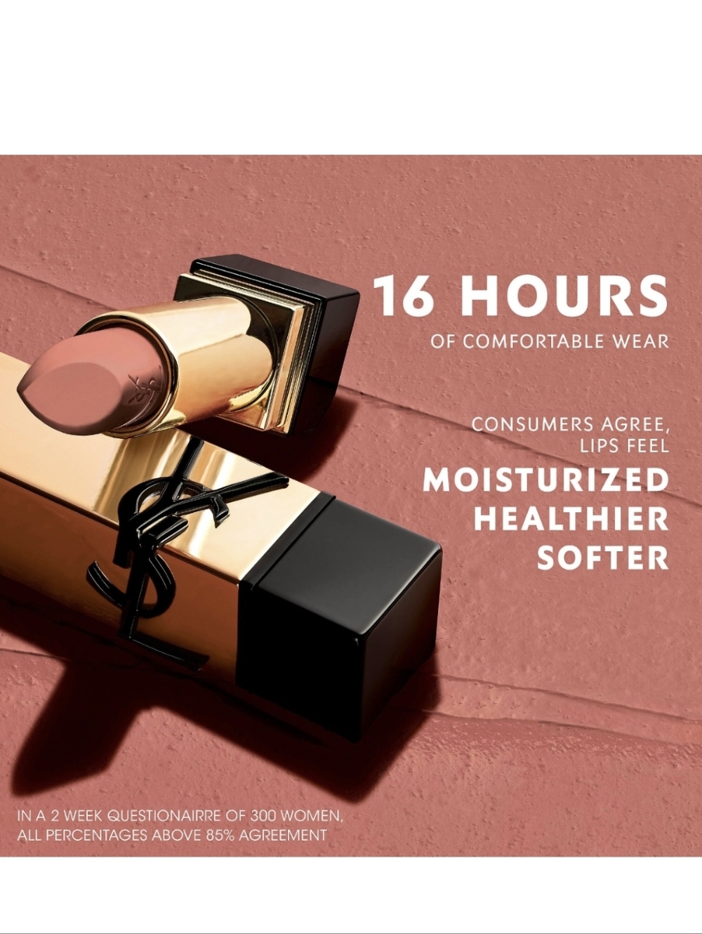 Yves Saint Laurent Rouge Pur Couture Satin Lipstick: Beige Trench (N1) .04oz NIB - Picture 4 of 6